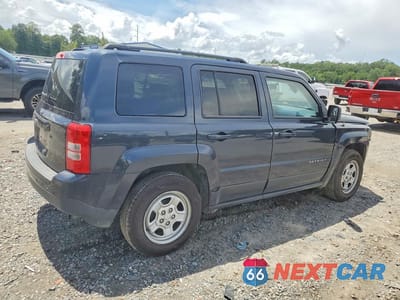 Trzecie zdjęcie samochodu z tyłu: 2015 JEEP PATRIOT SPORT VIN:1C4NJPBB2FD110396 - miniatura