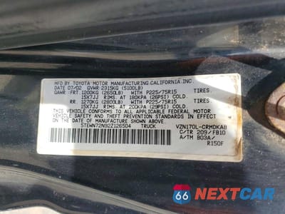 Zdjęcie 12 z 12 samochodu: 2002 TOYOTA TACOMA XTRACAB VIN:5TEWN72N92Z126504 - miniatura