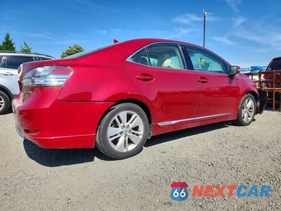 Trzecie zdjęcie samochodu z tyłu: 2010 LEXUS HS 250H VIN:JTHBB1BA0A2012328 - miniatura