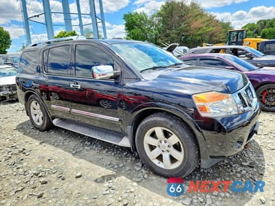 Czwarte zdjęcie samochodu z boku: 2011 NISSAN ARMADA SV VIN:5N1AA0NC2BN619348 - miniatura