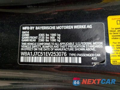 Zdjęcie 13 z 13 samochodu: 2014 BMW M235I VIN:WBA1J7C51EV253076 - miniatura