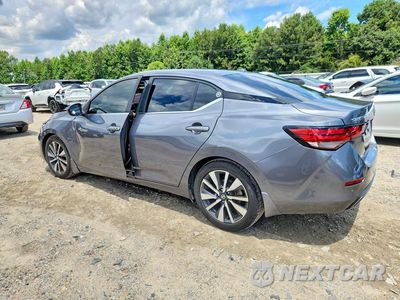Drugie zdjęcie samochodu z przodu: 2021 NISSAN SENTRA SV VIN:3N1AB8CV7MY239144 - miniatura