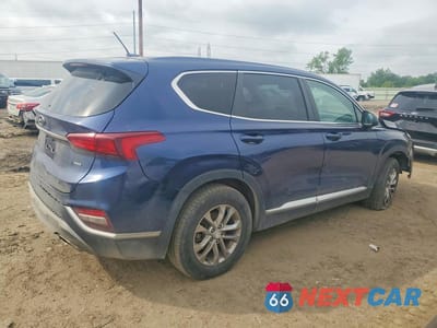 Trzecie zdjęcie samochodu z tyłu: 2019 HYUNDAI SANTA FE SE VIN:5NMS2CAD3KH091371 - miniatura