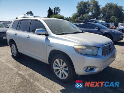 Czwarte zdjęcie samochodu z boku: 2008 TOYOTA HIGHLANDER HYBRID LIMITED VIN:JTEEW44AX82001862 - miniatura