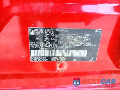 Zdjęcie 13 z 13 samochodu: 2006 TOYOTA RAV4 BASE VIN:JTMBK33V666005429 - miniatura