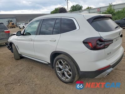 Drugie zdjęcie samochodu z przodu: 2023 BMW X3 XDRIVE30I VIN:5UX53DP0XP9P68437 - miniatura