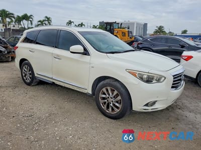 Czwarte zdjęcie samochodu z boku: 2015 INFINITI QX60 BASE VIN:5N1AL0MN6FC536682 - miniatura