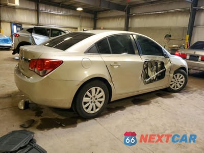 Trzecie zdjęcie samochodu z tyłu: 2011 CHEVROLET CRUZE LT VIN:1G1PF5S91B7112606 - miniatura