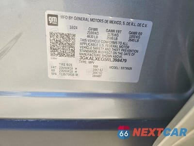 Zdjęcie 13 z 13 samochodu: 2024 GMC TERRAIN DENALI VIN:3GKALXEG5RL398479 - miniatura