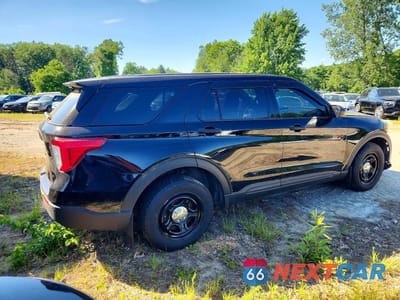 Trzecie zdjęcie samochodu z tyłu: 2023 FORD EXPLORER POLICE INTERCEPTOR VIN:1FM5K8AB6PGB99325 - miniatura