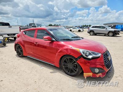 Czwarte zdjęcie samochodu z boku: 2016 HYUNDAI VELOSTER TURBO VIN:KMHTC6AE7GU260959 - miniatura