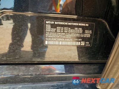 Zdjęcie 14 z 14 samochodu: 2022 BMW X5 M50I VIN:5UXJU4C08N9L44625 - miniatura
