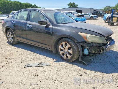 Czwarte zdjęcie samochodu z boku: 2009 HONDA ACCORD EXL VIN:1HGCP36829A034389 - miniatura