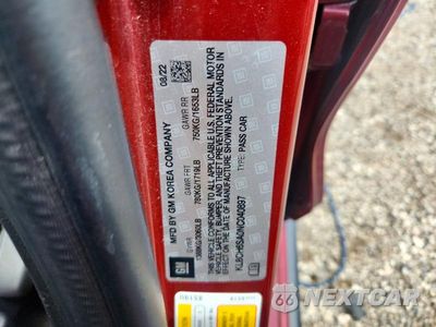 Zdjęcie 12 z 12 samochodu: 2022 CHEVROLET SPARK ACTIV VIN:KL8CH6SA0NC040897 - miniatura