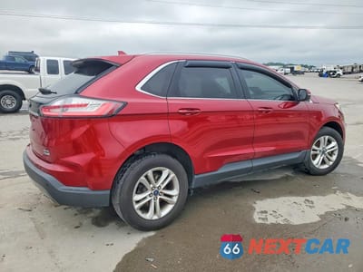 Trzecie zdjęcie samochodu z tyłu: 2019 FORD EDGE SEL VIN:2FMPK3J99KBC17759 - miniatura