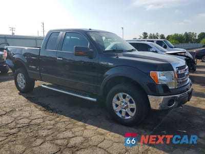 Czwarte zdjęcie samochodu z boku: 2013 FORD F150 SUPER CAB VIN:1FTFX1EF6DFD61437 - miniatura