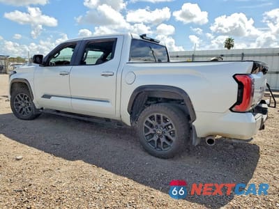 Drugie zdjęcie samochodu z przodu: 2025 TOYOTA TUNDRA PLATINUM HV VIN:5TFNC5DBXSX093206 - miniatura