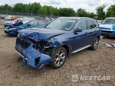 2022 BMW X3 XDRIVE30I 5UX53DP09N9M16804 - główne zdjęcie licytacji z USA - miniatura