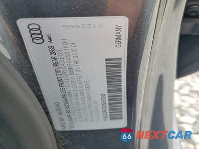 Zdjęcie 13 z 13 samochodu: 2014 AUDI A7 PRESTIGE VIN:WAU2GAFCXEN063545 - miniatura