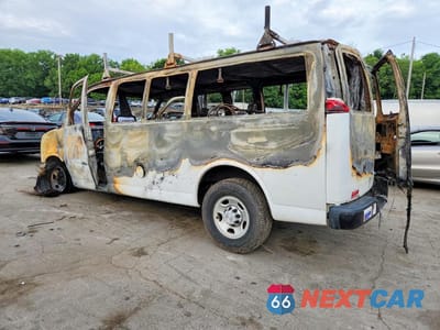 Drugie zdjęcie samochodu z przodu: 2019 CHEVROLET EXPRESS G2500 LS VIN:1GAWGEFP4K1362216 - miniatura