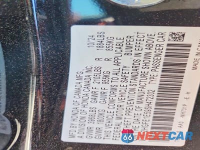 Zdjęcie 12 z 12 samochodu: 2025 HONDA CIVIC SI VIN:2HGFE1E59SH472302 - miniatura