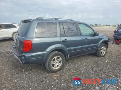 Trzecie zdjęcie samochodu z tyłu: 2005 HONDA PILOT EXL VIN:5FNYF18635B005413 - miniatura