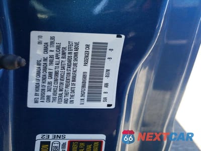Zdjęcie 13 z 13 samochodu: 2011 HONDA CIVIC LX VIN:2HGFG1B66BH500919 - miniatura