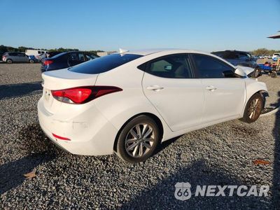 Trzecie zdjęcie samochodu z tyłu: 2016 HYUNDAI ELANTRA SE VIN:5NPDH4AE9GH783263 - miniatura
