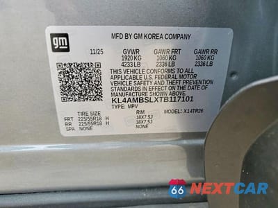 Zdjęcie 12 z 12 samochodu: 2026 BUICK ENCORE GX PREFERRED VIN:KL4AMBSLXTB117101 - miniatura