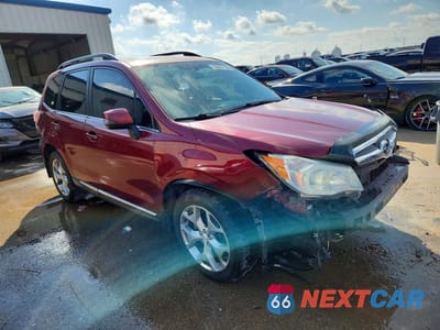 Czwarte zdjęcie samochodu z boku: 2015 SUBARU FORESTER 2.5I TOURING VIN:JF2SJAUC3FH541104 - miniatura