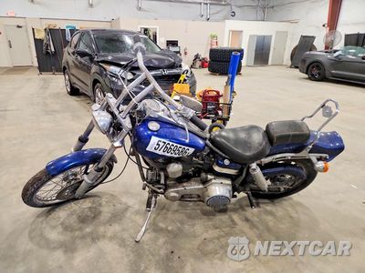 Trzecie zdjęcie samochodu z tyłu: 1986 HARLEY-DAVIDSON FXWG-CA VIN:1HD1BEL26GY010874 - miniatura