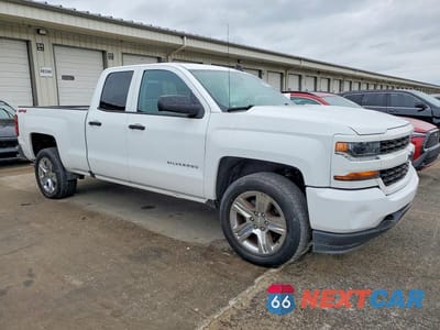 Czwarte zdjęcie samochodu z boku: 2019 CHEVROLET SILVERADO LD K1500 CUSTOM VIN:2GCVKMEC6K1173524 - miniatura
