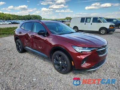 Czwarte zdjęcie samochodu z boku: 2021 BUICK ENVISION ESSENCE VIN:LRBFZNR41MD084233 - miniatura