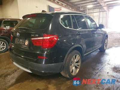 Trzecie zdjęcie samochodu z tyłu: 2011 BMW X3 XDRIVE35I VIN:5UXWX7C57BL731157 - miniatura