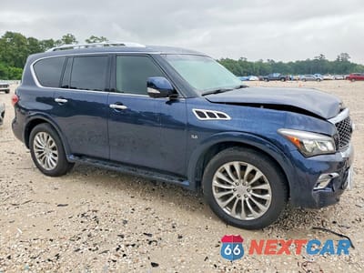 Czwarte zdjęcie samochodu z boku: 2015 INFINITI QX80 BASE VIN:JN8AZ2NE9F9085407 - miniatura
