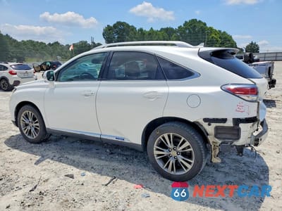 Drugie zdjęcie samochodu z przodu: 2013 LEXUS RX 450H VIN:JTJBC1BA9D2451608 - miniatura