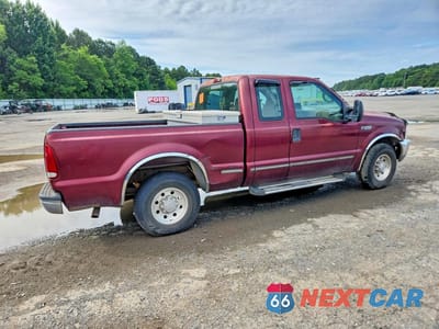 Trzecie zdjęcie samochodu z tyłu: 1999 FORD F250 SUPER DUTY VIN:1FTNX20S1XED39443 - miniatura