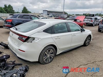 Trzecie zdjęcie samochodu z tyłu: 2024 HONDA CIVIC LX VIN:19XFL2H54RE036033 - miniatura