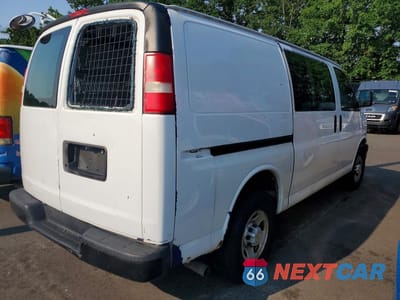 Trzecie zdjęcie samochodu z tyłu: 2010 CHEVROLET EXPRESS G2500 VIN:1GCZGFBA2A1144074 - miniatura