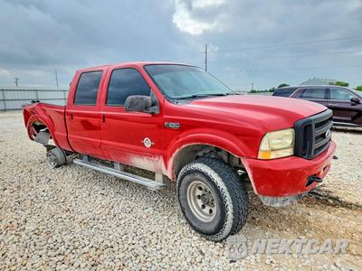Czwarte zdjęcie samochodu z boku: 2001 FORD SUPER DUTY F-250 LAR VIN:3FTNW21S91MA78761 - miniatura