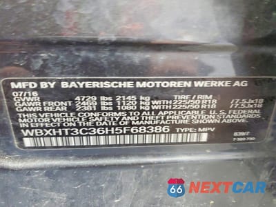 Zdjęcie 12 z 12 samochodu: 2017 BMW X1 XDRIVE28I VIN:WBXHT3C36H5F68386 - miniatura