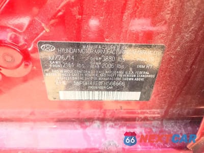Zdjęcie 12 z 12 samochodu: 2015 HYUNDAI ELANTRA SE VIN:5NPDH4AE0FH566666 - miniatura