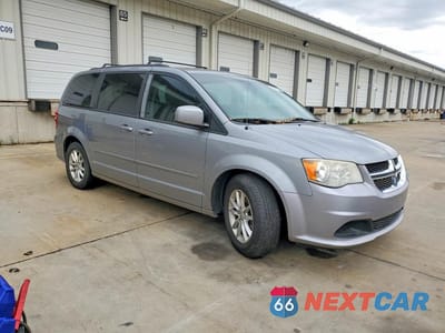 Czwarte zdjęcie samochodu z boku: 2014 DODGE GRAND CARAVAN SXT VIN:2C4RDGCGXER163264 - miniatura