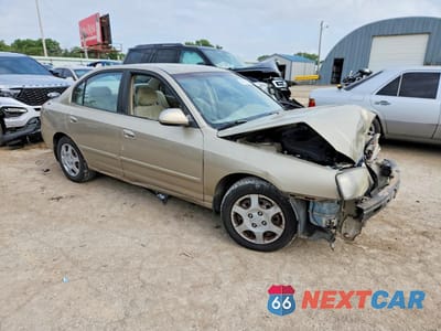 Czwarte zdjęcie samochodu z boku: 2003 HYUNDAI ELANTRA GLS VIN:KMHDN45D83U473840 - miniatura