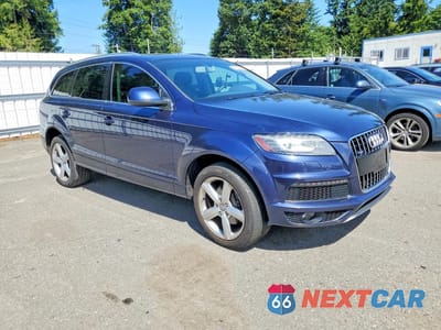Czwarte zdjęcie samochodu z boku: 2014 AUDI Q7 PRESTIGE VIN:WA1DGAFE6ED015621 - miniatura