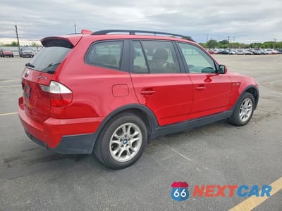 Trzecie zdjęcie samochodu z tyłu: 2007 BMW X3 3.0SI VIN:WBXPC93497WF09509 - miniatura