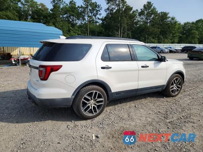 Trzecie zdjęcie samochodu z tyłu: 2016 FORD EXPLORER SPORT VIN:1FM5K8GT6GGC53402 - miniatura