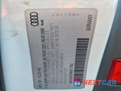 Zdjęcie 13 z 13 samochodu: 2019 AUDI S5 PRESTIGE VIN:WAUC4CF59KA017492 - miniatura