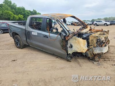 Czwarte zdjęcie samochodu z boku: 2025 CHEVROLET SILVERADO K1500 LT TRAIL BOSS VIN:3GCUKFED4SG260779 - miniatura