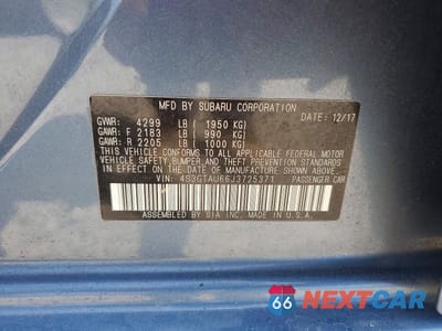 Zdjęcie 13 z 13 samochodu: 2018 SUBARU IMPREZA LIMITED VIN:4S3GTAU66J3725371 - miniatura